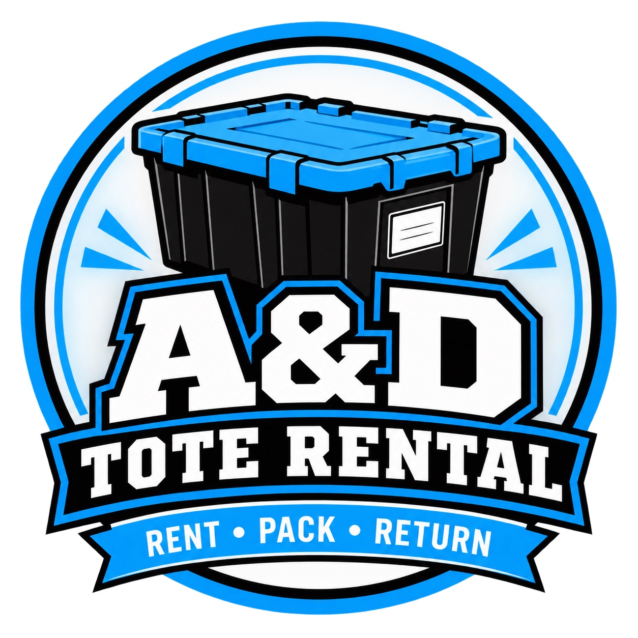 A and D Tote Rental logo